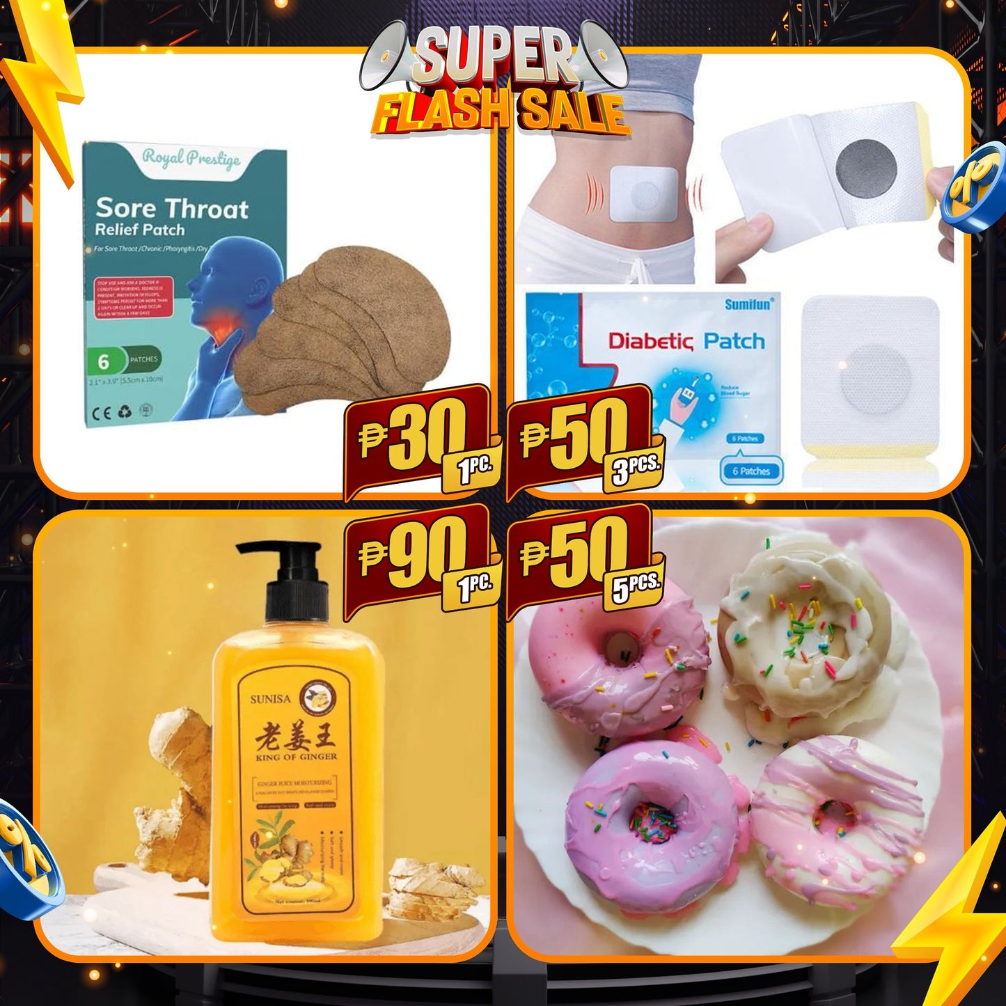 [SUPER FLASH SALE] P150 Bundle Promo Items