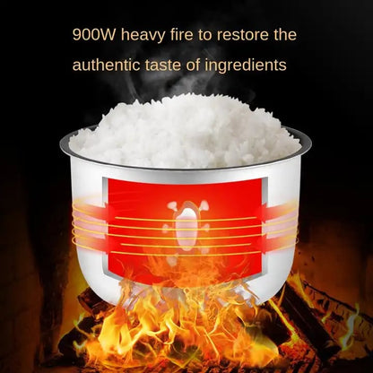 [A1-1287] Silver Crest Electric Rice Cooker Multi-Function 5.0L 900w  TK-208