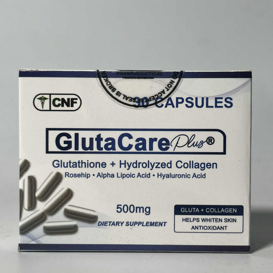 CNF Glutacare Plus 30s (500mg) - 30 Capsules