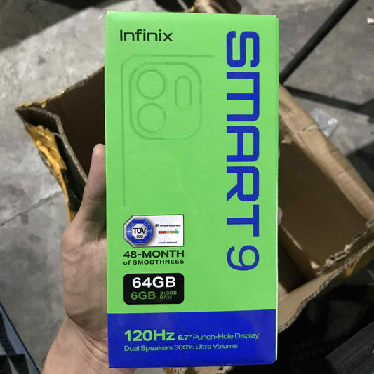 Infinix Smart 9 6gb/64gb 120Hz 6.7" Punch-Hole Display 5000mAh