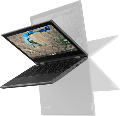 4/32 Pre-loved Chromebook Lenovo 300e 81H0 Flippable Touchscreen Laptop with Charger