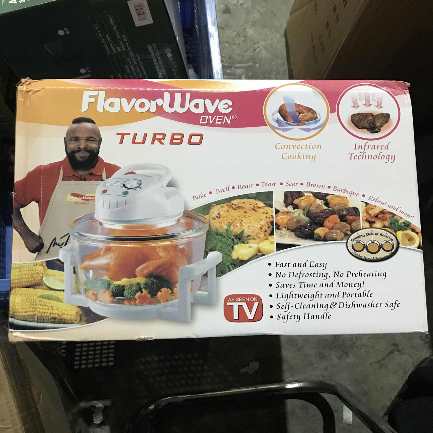 [A1-1045] Flavor Wave Oven Turbo Convection Cooking Infrared Technology