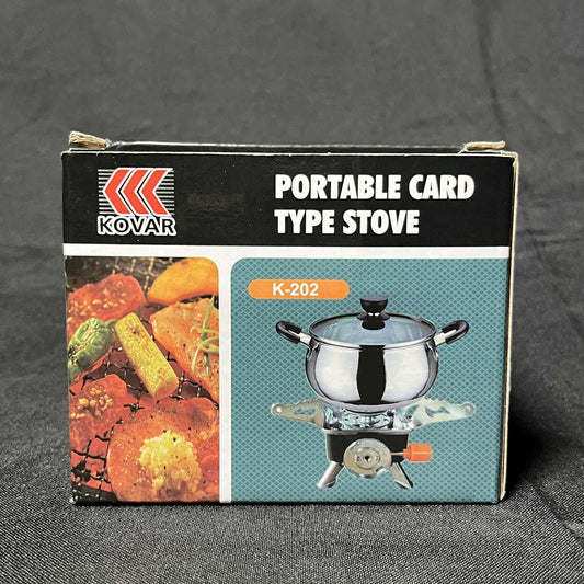 [A1-267] Kovar Portable Card Type Stove K-202