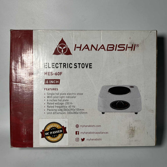 Hanabishi Electric Stove 6 inch HES-60F