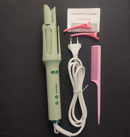 CY-886 Automatic Hair Curler - Green