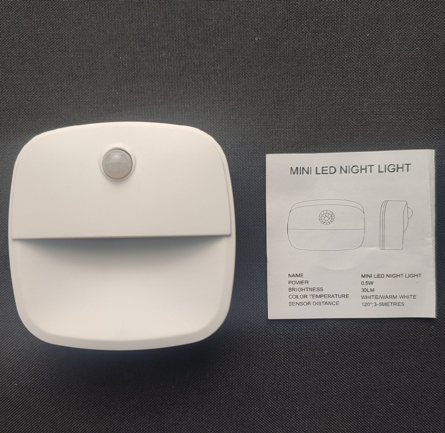 Mini LED Night Light Pack of 1 - White