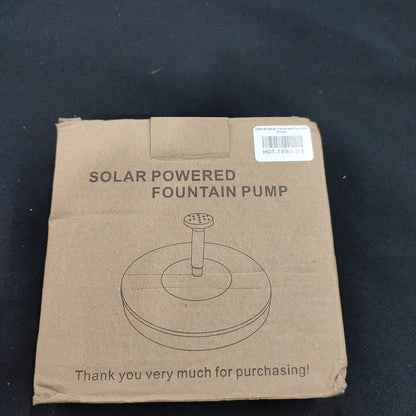 CPS-30 Solar Powered Fountain Pump