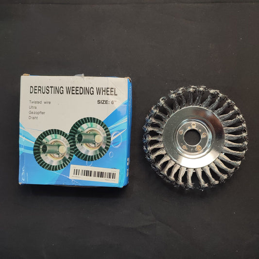 Derusting Weeding Wheel 6 inches