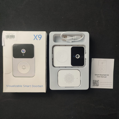 X9 Visualizable Smart Doorbell - White