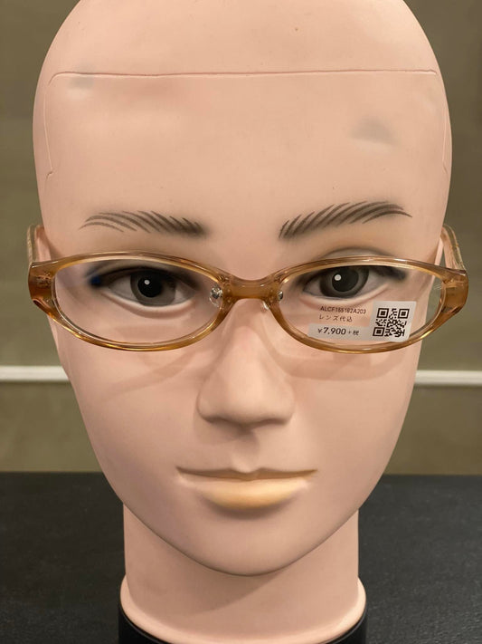 Plastic Frame JINS Floral Brown White (ALCF15S182A203) Eyeglass