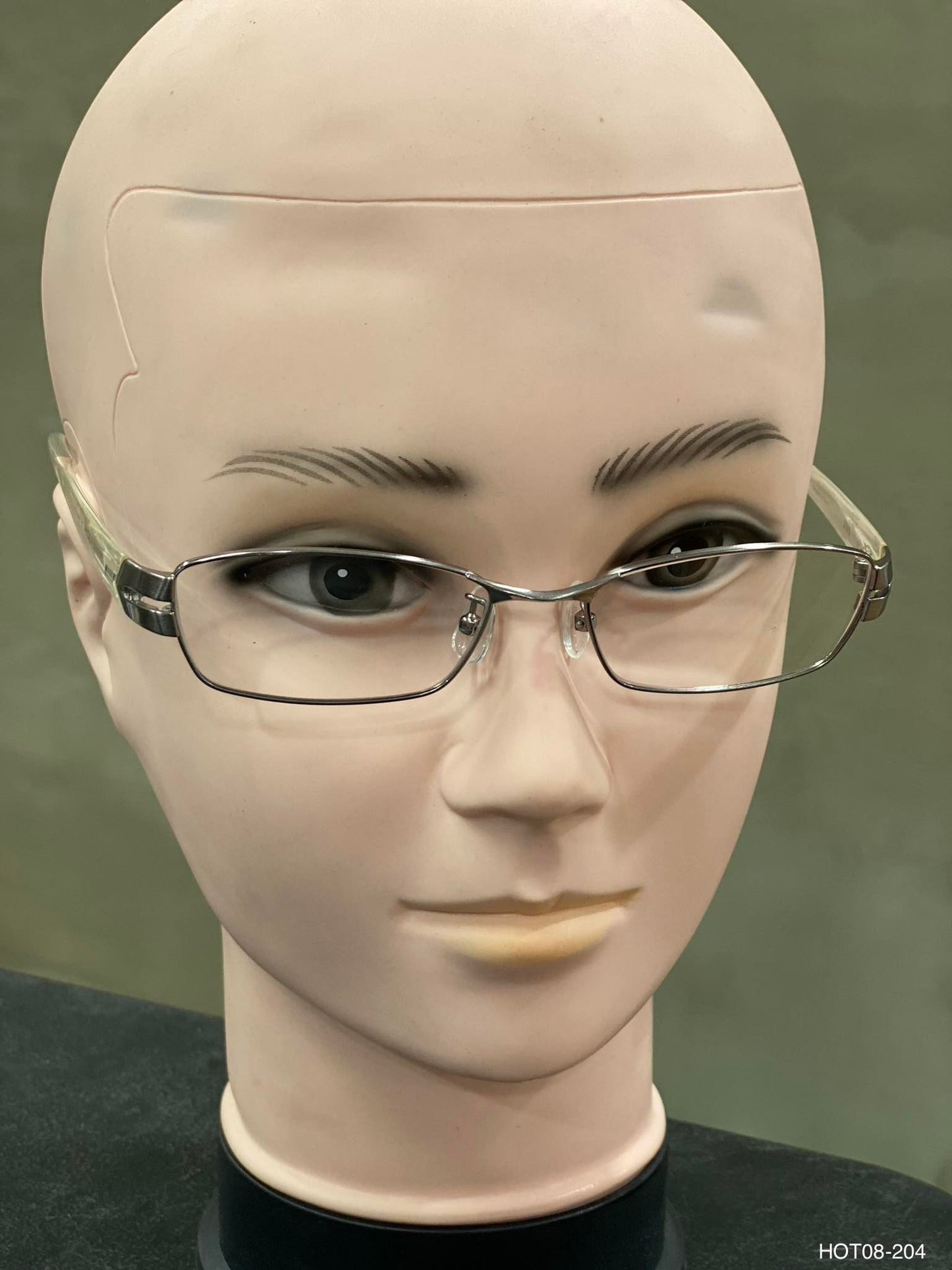 Plastic Frame JINS Transparent/Silver (MMF-15S 573F96) Eyeglass