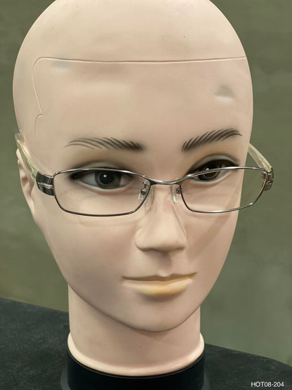 Plastic Frame JINS Transparent/Silver (MMF-15S 573F96) Eyeglass