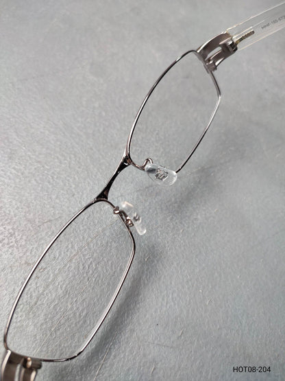 Plastic Frame JINS Transparent/Silver (MMF-15S 573F96) Eyeglass