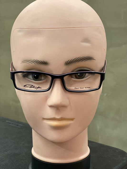 Plastic Frame SMITH OPTICS Black/White/Red (INTERSECTION OIV) Eyeglass