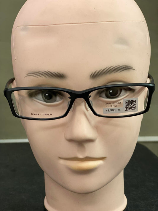 Plastic Frame JINS Black (AMMF15S123A94) Eyeglass