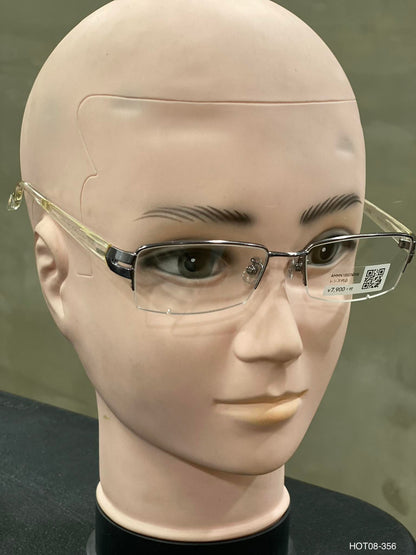 Metal Frame Eyeglass JINS Silver (AMMN15S574B96)