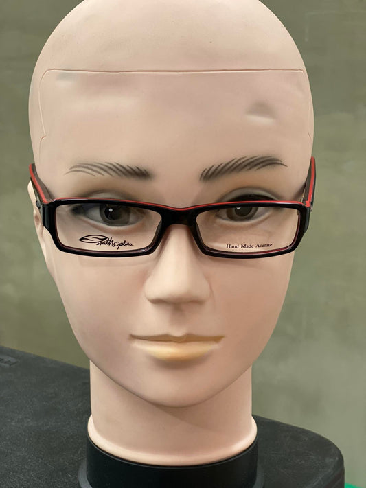 Plastic Frame SMITH OPTICS Black Red Blck (POSSE 459) Eyeglass