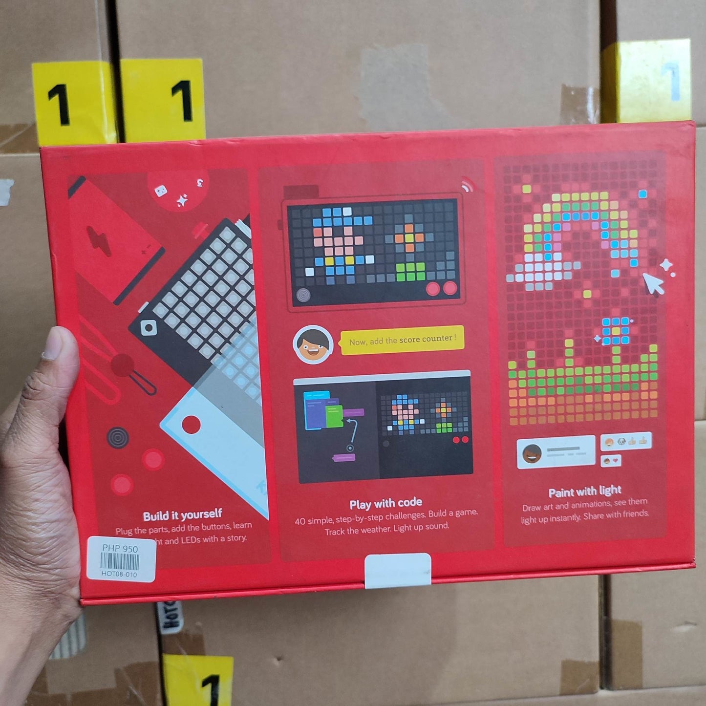 Kano Pixel Kit Build And Code Dazzling Light - Amazon Pull-out