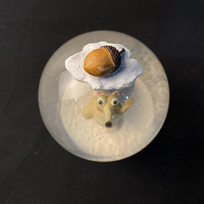 Ice Age Scrat Snow Globe