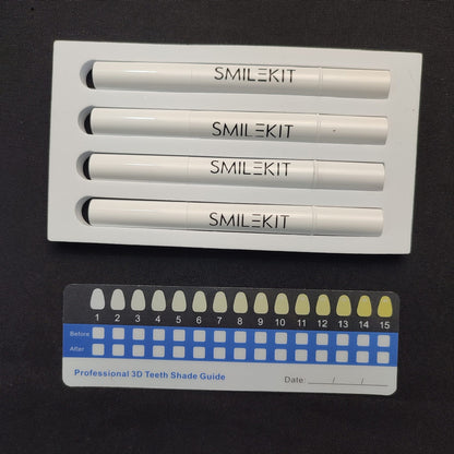 Smile Kit Rechargeable Teeth Whitening Kit Wireless Led - White