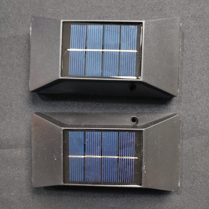 DT-007 2 Packs of Solar Bidirectional Wall Lamp