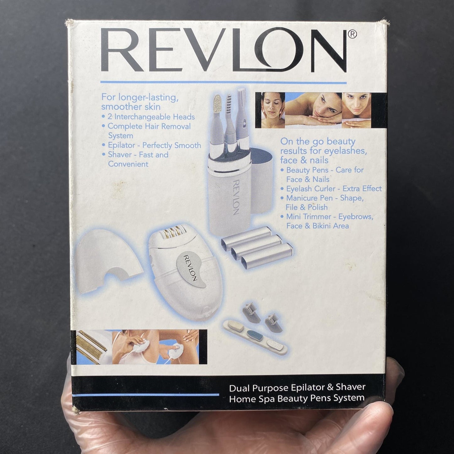 Revlon Dual Purpose Epilator and Shaver/ Home Spa Beauty Pens