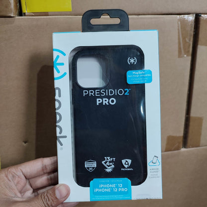 SPECK (UNIT: IPHONE 12 & IPHONE 12 PRO COLOR: PRESIDIO 2 PRO BLACK)