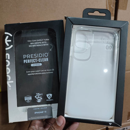 SPECK (UNIT: IPHONE 11 COLOR: PRESIDIO PERFECT CLEAR OMBRE TRANSPARENT