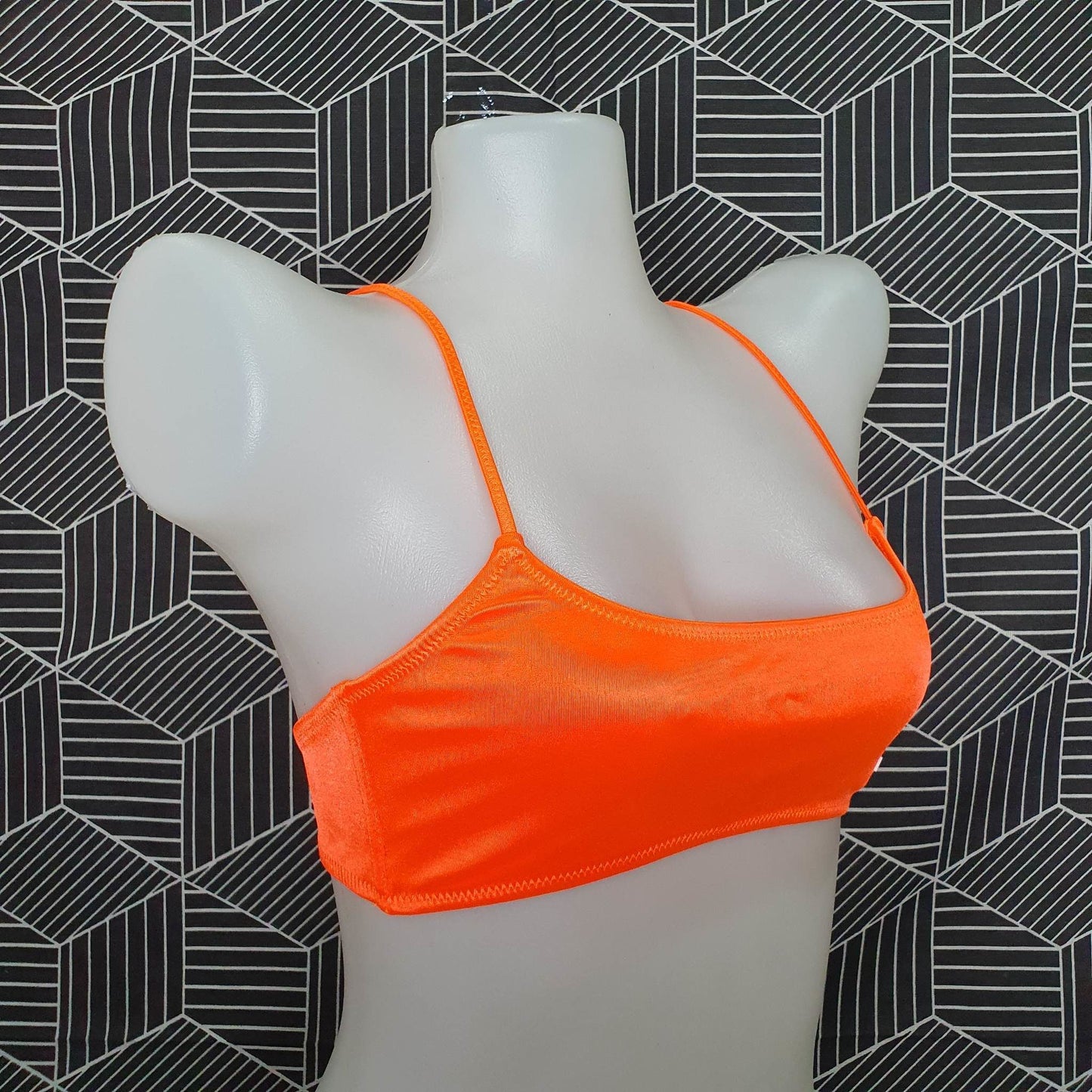 Authentic Australian Triangl Swimwear Swimsuit - Mylos - Orange Pop-Top