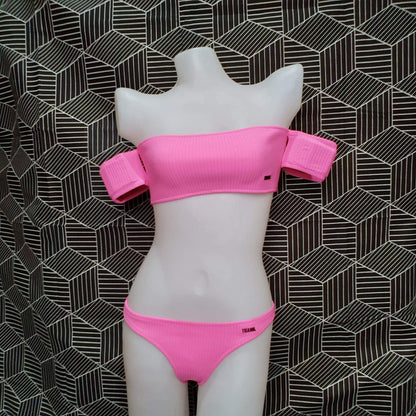 Authentic Australian Triangl Swimwear Swimsuit - Starlights - Bubble Gum-Bottom