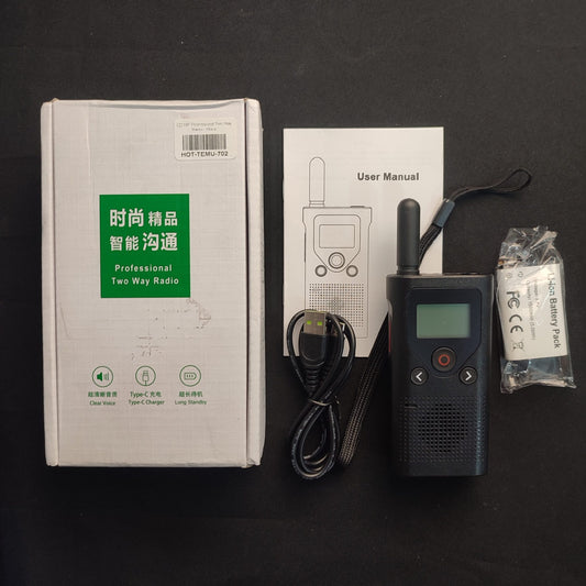 CD18P Professional Two Way Radio- Black