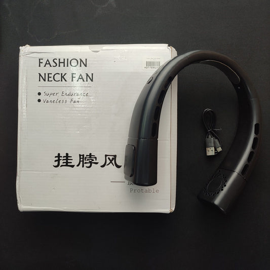 Fashion Neck fan Hanger fan - Black