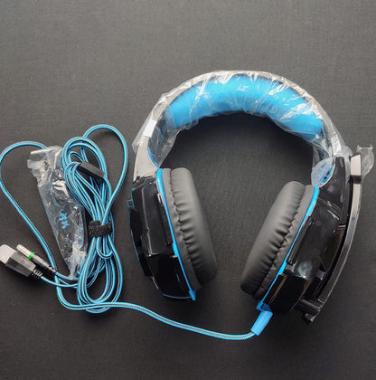 G2000 Kotion Each Pro Gaming Headset - Black/Blue