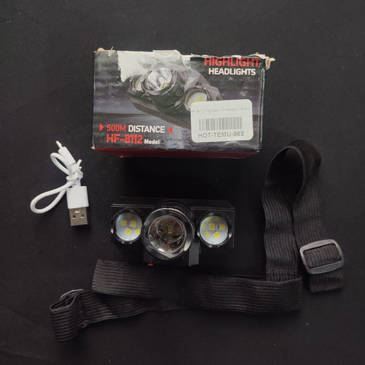 HF-8112 Highlight Headlights - Black