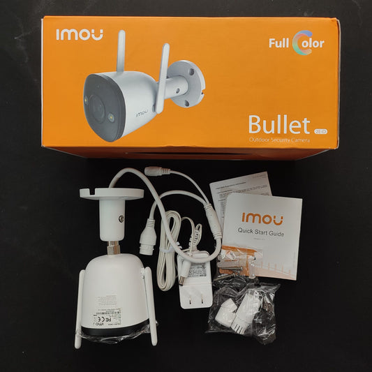 IMOU bullet 2E-D Outdoor Security Camera - White