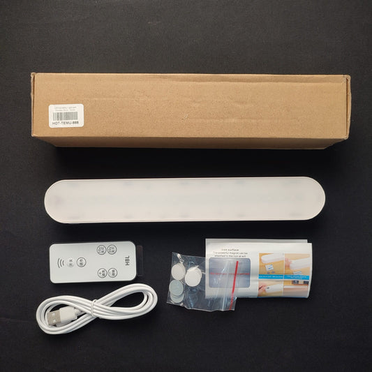 L03 Dormitory Light with Remote 25cm - White