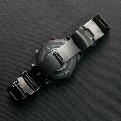 LIGE Smart Watch - Black Steel Belt