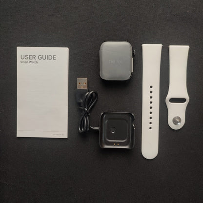 Little Meatball T2 Smart Watch Full-Touch - Light White