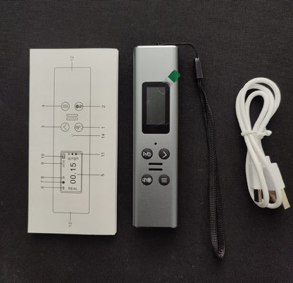 Radiation Detector Geiger Counter - Black