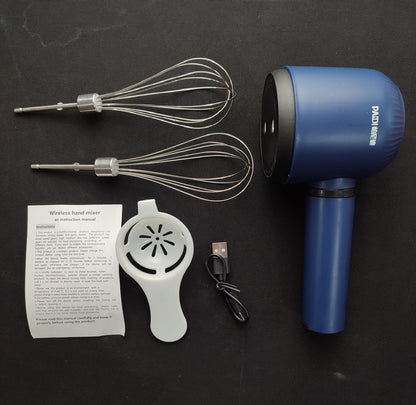 TK-D302 Wireless Egg Beater - Deep Blue