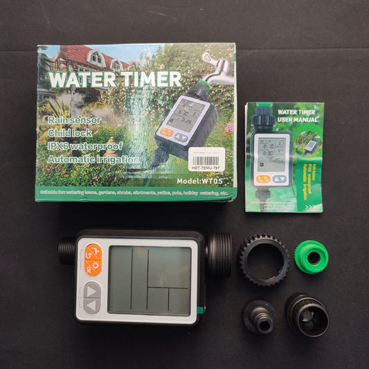 WT05 Water Timer - Black