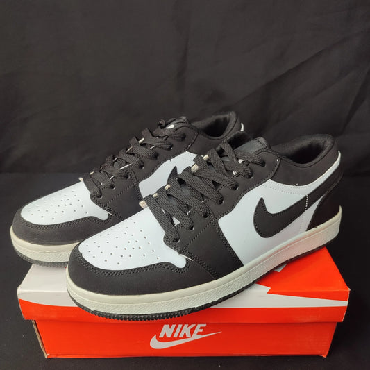 Nike Air Jordan 1 Low Panda Black Logo (Black/White) (CLASS TYPE QUALITY ONLY)