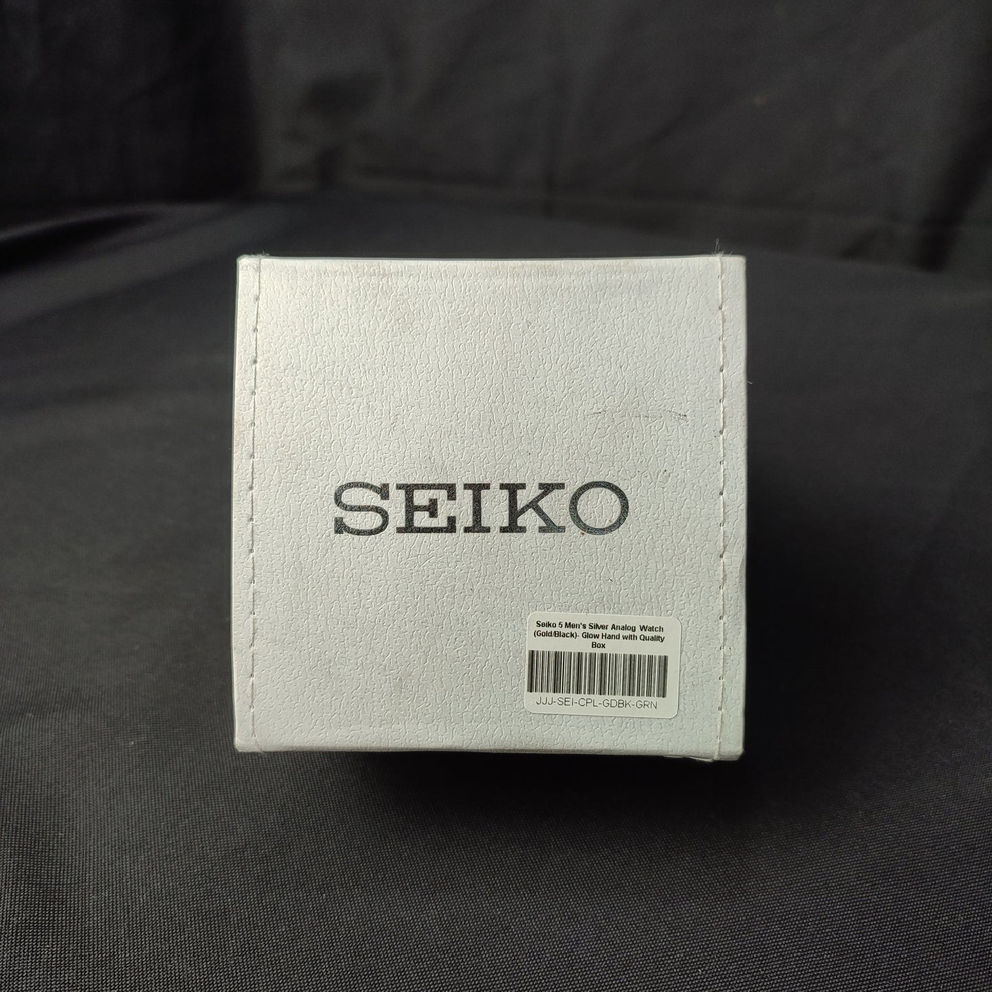 Seiko 5 Gold Analog Couple Watch - Glow Hand with Quality Box