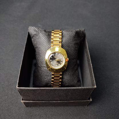 Rado Diastar Women's Gold Analog Watch with Regular Box