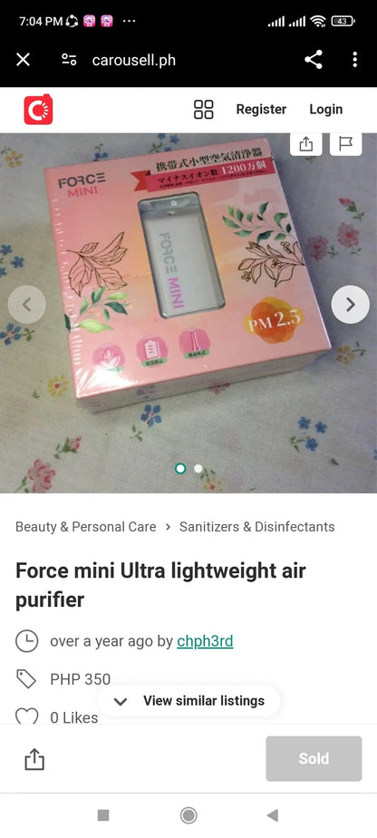 Force Mini Air Humidifier