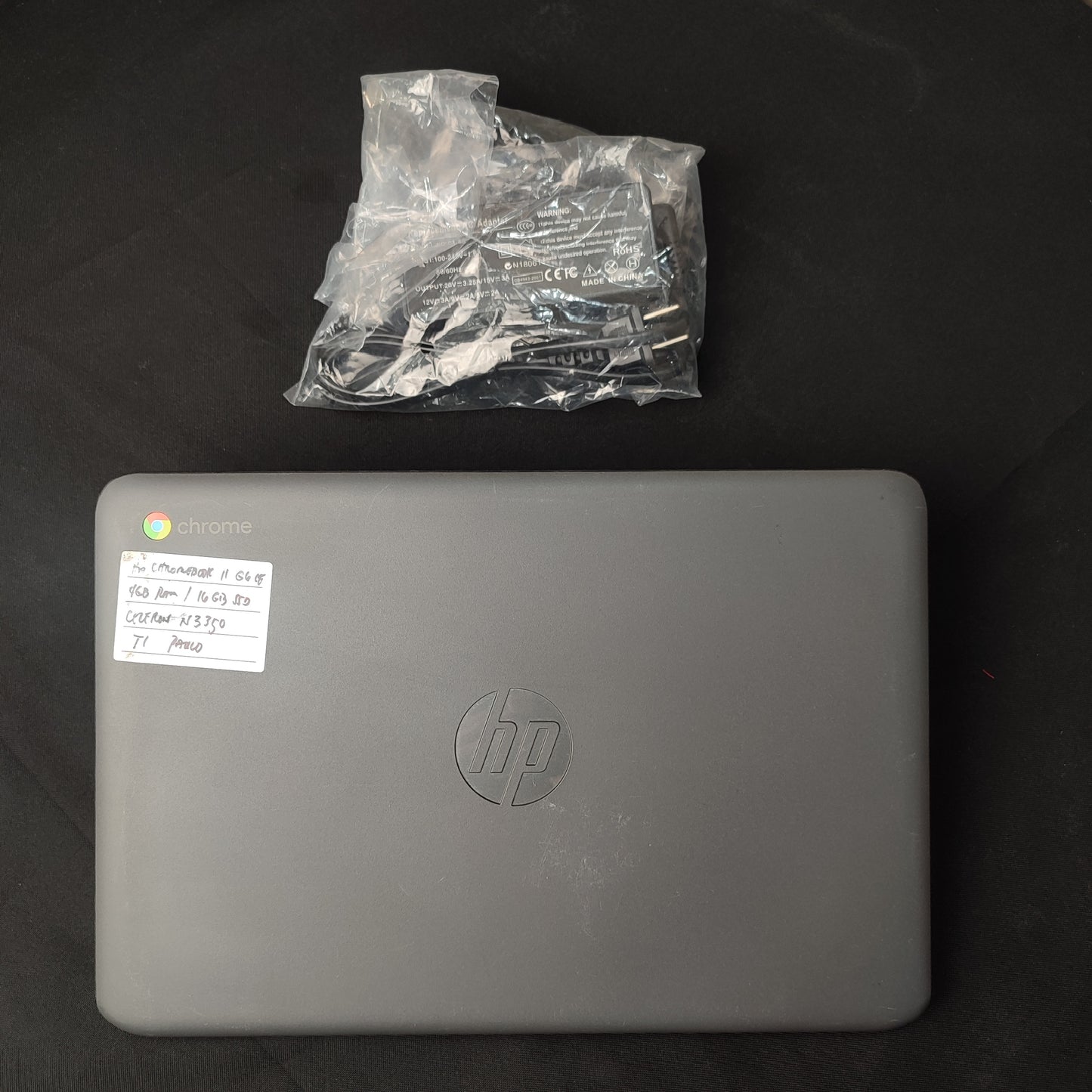 Pre-Loved Chromebook HP G6 Laptop with Charger - (4GB RAM 16GB/32GB ROM)