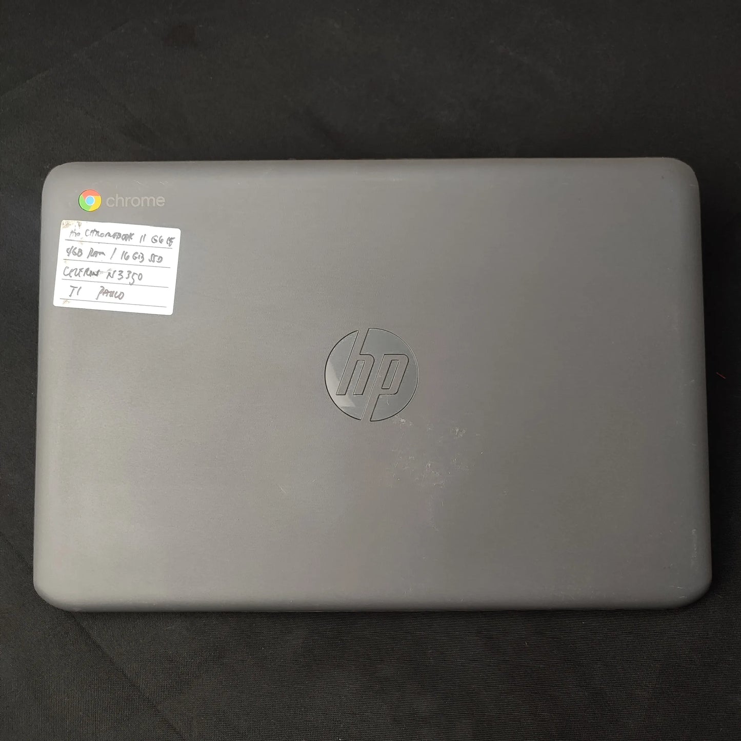 Pre-Loved Chromebook HP G6 Laptop with Charger - (4GB RAM 16GB/32GB ROM)