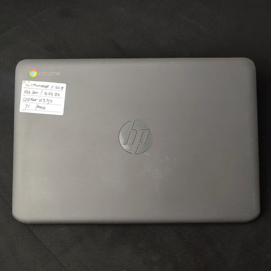 Pre-Loved Chromebook HP G6 Laptop with Charger - (4GB RAM 16GB/32GB ROM)