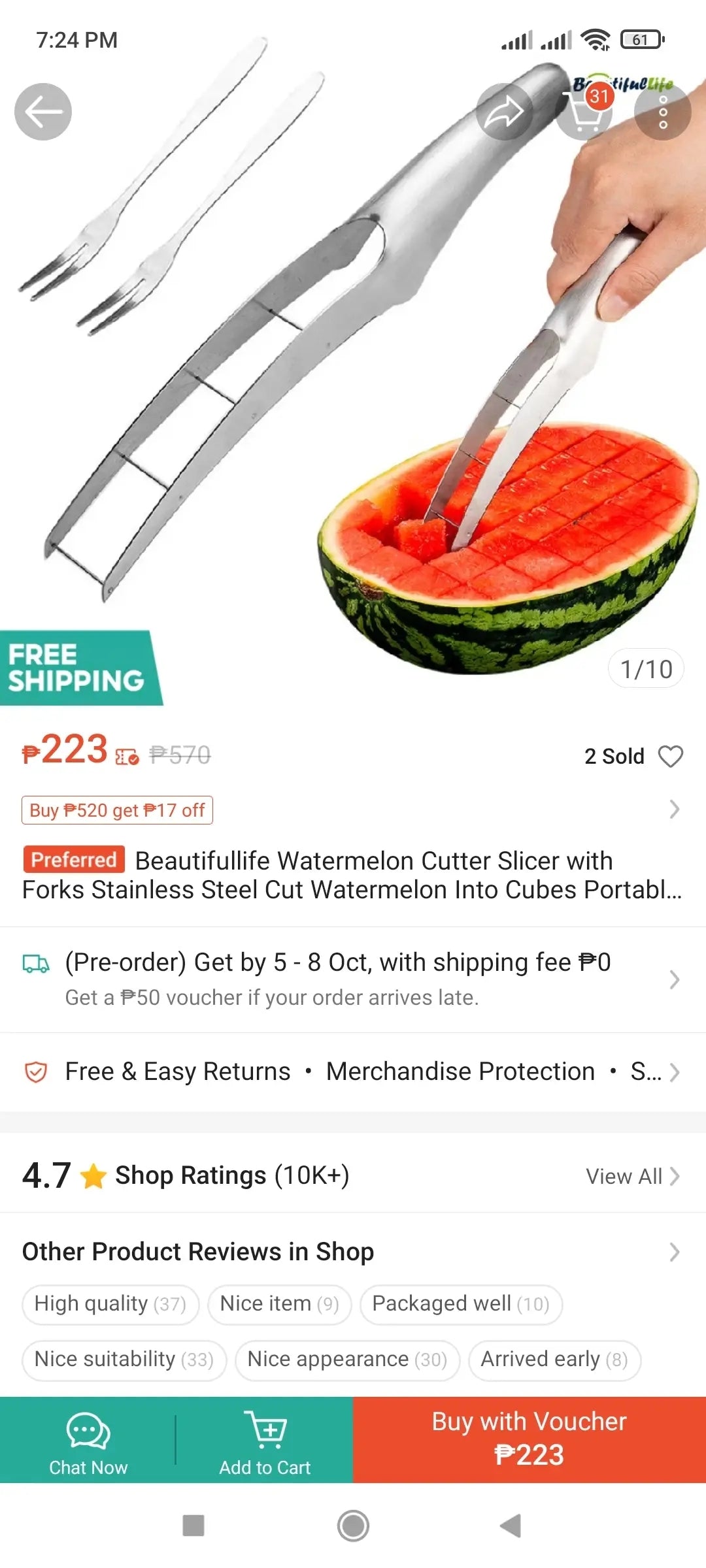 Watermelon Cutter