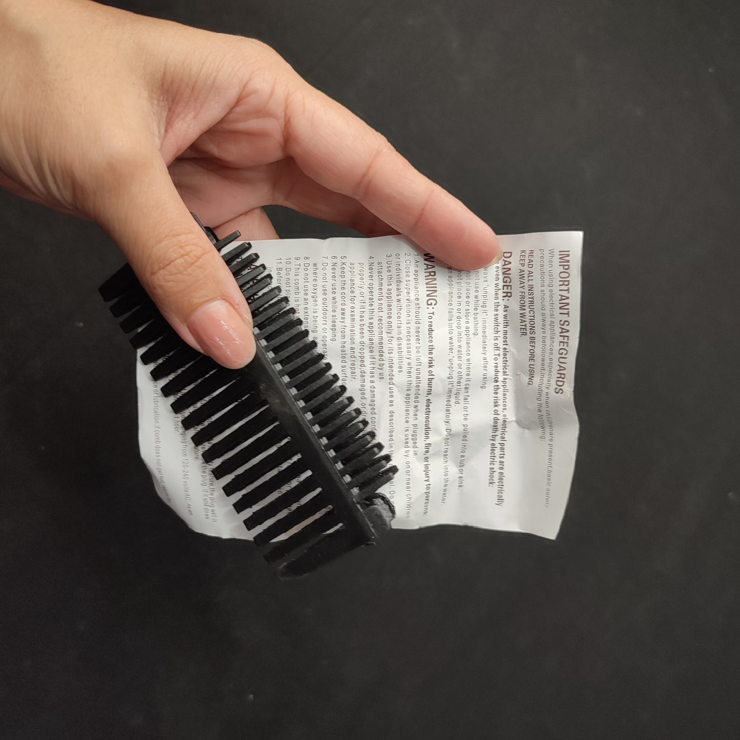 Hair Press Comb Professional For All Hair Types